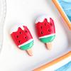 Paleta de Hielo Sabor Frutas de Verano Nueva Helado Resina Comida Accesorios para Jugar DIY Material para Carcasa de Teléfono Móvil Accesorios para Pegatina de Refrigerador
