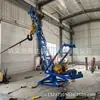 Shengda Machinery Guindaste de Doca Totalmente Automático de Serviço Pesado Braço Longo Rotativo Máquina de Pesca de Doca Manuseador de Tanque de Peixes Totalmente Automático