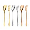 Cuchara Pequeña de Acero Inoxidable 304, Cuchara para Helado de Alto Valor Estético, Cuchara Cuadrada para Yogur, Cuchara para Café, Cuchara para Postre, Tenedor, Tenedor para Fruta