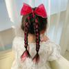 Hanfu Acessórios de Cabelo Infantil Fita Arco Grampo de Cabelo Menina Princesa Trança de Cabelo Artefato Grampo de Cabelo Cocar das Meninas Chapéu de Flor