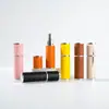 Em estoque 5ML Perfume de Couro Sub-Envase Portátil Amostra Mini Press Sub-Envase Garrafa Vazia Garrafa Spray Líquido