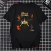 Camiseta Masculina Europeia Transfronteiriça Gangster Osso N Harmonia Camisa Retro Nostálgica Hip-Hop Clássica Unissex Camiseta Estilo Confortável Europeu e Americano