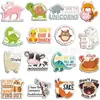 Explosiones Transfronterizas Bolsa de Expresión de Animales Linda y Divertida Pegatina de Dibujos Animados para Refrigerador para Decoración de Texto en el Hogar y la Oficina