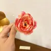 Grampo de cabelo de alta qualidade, super fada, gradiente, flor de peônia, bico de pato, grampo de cabelo, grampo para franja de menina com atmosfera, acessórios de cabelo para foto, grampo de cabelo