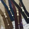 Não. 3 e Não. 5 Zíperes de Metal, Dourado Claro e Platina, Abertura Total e Fechada, Conjunto Completo de Zíperes para Roupas, Controle de Acesso e Bolsos