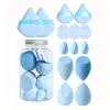Huevo de Belleza Combinado Transfronterizo Set de 14 Piezas Mini Triangular Esponja para Dedos Esponja Huevo de Base de Maquillaje Huevo de Maquillaje