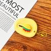 Cuchillo de Utilidad de Hamburguesa Lindo de Dibujos Animados Mini Cortador de Cajas Portátil para Abrir Paquetes Cortador de Papel para Planificador Estudiantil Cuchillo Afilado