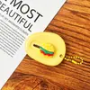 Cuchillo de utilidad de hamburguesa de dibujos animados lindo, mini abridor de cajas express portátil, cortador de papel para agenda de estudiante, cuchillo afilado