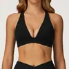 Sutiã de Yoga Nude Transfronteiriço Costas Cruzadas Costas Bonitas Sutiã Esportivo de Alta Qualidade Feminino Corrida Fitness Sutiã Esportivo 2044