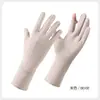 Guantes de Protección Solar para Hombres y Mujeres en Verano, Anti-UV, Ciclismo al Aire Libre, Conducir, Transpirables, Antideslizantes, Pantalla Táctil, Mangas de Seda Helada, Longitud Extendida