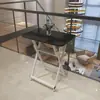 Mesa Dobrável Aluguel Quarto Mesa de Jantar Doméstica Mesa de Estudo Barraca Pessoas Preguiçosas Leve e Durável Mesa de Jantar Externa