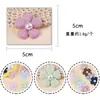 Tecido Estilo Coreano Multi-Cor Ponto Diamante DIY Semi-Acabado Flor Artesanal Decoração Roupas Acessórios para Bebê Acessórios Atacado