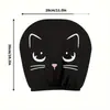 Funda de Reposacabezas para Coche con Estampado de Calavera Negra de Comercio Exterior Transfronterizo, Estilo Elástico Universal, Funda de Reposacabezas para Coche Original y Divertida