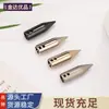 Hebilla Metálica para Extremo de Cordón con Campana, Forma de Bala, Aleación de Zinc Electrochapado, Hebilla para Extremo de Cordón de Pantalones, Accesorios de Vestimenta Jinda