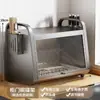 Y*H Nuevo Estante de Almacenamiento para Platos Estante de Almacenamiento de Cocina Gabinete Doméstico para Platos Estante Escurridor Tazones y Palillos Almacenamiento de Vajilla