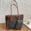 2026 Bolso Tote Floral Vintage Nuevo para Mujer, Bolso de Hombro de Gran Capacidad, Bolso Versátil para el Trabajo, Bolso Madre-Hija, Bolsa de Compras