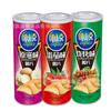 Papas fritas Kebick al por mayor barril de 105g caja completa papas fritas Kebick sabor tomate original alimento inflado enlatado
