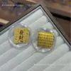 Adesivo de Telefone Ouro Puro 999 2mg Shuibei Adesivo Popular Dourado para Traseira de Telefone Loja de Ouro Transmissão ao Vivo Pequenos Presentes Físicos Varejo