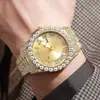 2025 Estilo Quente Moda Novo Elegante Estilo Ins Mostrador Grande Numerais Romanos Pulseira de Aço Relógio de Pulso Masculino Atacado