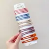 Pinza para el cabello minimalista sin costuras estilo coreano para flequillo y cabello suelto, nuevo modelo 2025, pinza para el cabello no dañina, pinza lateral