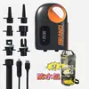 Plataforma Flutuante para Pesca ao Ar Livre, Barraca Inflável, Stand Up Paddle (SUP), Prancha de Esqui Aquático, Bomba de Ar Elétrica, Bomba de Ar Montada no Carro