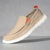 Zapatos de Hombre de Moda de Talla Grande Transfronterizos, Mocasines de Tela de Paraguas, Zapatos Casuales Slip-On de Moda para Hombre, Zapatos Planos de Tela, Venta al por Mayor en Stock