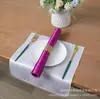 Guardanapo de Cetim Guardanapo de Hotel Guardanapo de Casamento Pano Dobrado Flor de Tecido Alta Densidade Borda Travada Cor Sólida Pano para Limpar Copos Melhor Vendedor da Amazon