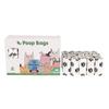 Sacos de lixo degradáveis transfronteiriços para animais de estimação 15 um rolo epi pet dog stool bag saco de lixo uma geração de cabelo