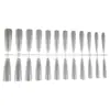 Pegatinas para Uñas para Extensiones de Uñas, Cuarta Generación, Codificadas, Ultra Delgadas, Sin Rastro, No Requieren Limado, Hechas a Mano, Piezas de Uñas Portátiles DIY de Alta Gama