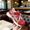 Versión de Piel de Vaca~Zapatos Rojos de Suela Gruesa estilo Forrest Gump para Mujer, Nuevos para Primavera 2026, Cordones Dobles, Que Aumentan la Altura, Zapatos Casuales Ligeros, Zapatos de Entrenamiento Alemanes