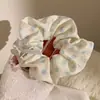 Goma para el pelo Retro Estilo Coreano con Estampado de Leopardo para Mujer, Versátil Nuevo Elástico para el Cabello, Cuerda Grande para Cola de Caballo Baja, Elegante Accesorio para el Cabello
