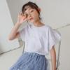 Camiseta Feminina 2021 Verão Infantil Renda Patchwork Top Fada Manga Curta Meia Manga Versátil Estilo Coreano Renda para Crianças Maiores