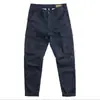 Macacão Calça Masculina Estilo Coreano Tendência Reta Solta Casual Outono Moda Simples Multibolsos Calça de Proteção do Trabalho Masculina