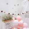 Amazon AliExpress Venda Quente Bola de Pelo Criativa Infantil Bola Decorativa Bandeira de Puxar Cortina de Bola de Pelo Bola de Chuva Faixa