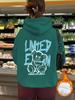 Sudadera de Felpa con Capucha y Bolsillo Canguro con Estampado de Oso de Dibujos Animados para Mujer, Otoño e Invierno, Talla Europea Transfronteriza, Estilo Europeo y Americano, Manga Larga