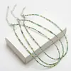 Collar de cuentas de arroz pequeño de venta caliente transfronterizo apilable accesorios de joyería DIY estilo étnico personalizado estilo bohemio cristal