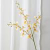 Orquídea pavo real bailando flor artificial boda decoración de boda flor flor de seda Flor de camino arreglo floral decoración de sala de estar flor artificial