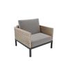 Sofá de ratán para exterior, sofá de ratán para esquina de ocio, combinación de sofás de ratán para exterior, balcón, terraza, hotel, patio, jardín, diseñador
