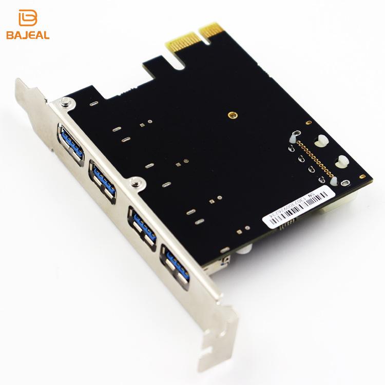 Pcie X1 To 4 External Port Usb
