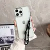 Corrente para Celular Feminina Alto Valor de Cor Alto Senso Gato Preto ccd Câmera Chaveiro Capa de Celular Cordão Enfeites Pendurados Ins