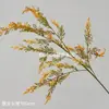 Fruta artificial pequeña y espinosa, diseño de fruta silvestre espinosa en forma de bola, ramas que se extienden naturalmente, decoración vintage en capas para bodas