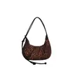 Bolso tipo dumpling de moda estilo coreano para mujer de este año, nuevo bolso de hombro plisado de color liso para otoño 2026, bolso cruzado para el trabajo