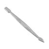 Unha de Aço Empurradora Esfoliação, Empurrador de Pele Morta, Empurrador Duplo em Formato de Ferradura, Ferramenta Especial para Manicure e Reparo de Unhas Elegante