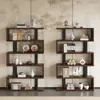 Estantería de pie para almacenamiento, estantería de pared de madera maciza pura, estantería combinada de varios niveles para uso doméstico