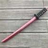 Cuchillo de Palo de Madera Artes Marciales Kendo Performance Práctica Accesorios Madera Maciza Una Pieza Entrenamiento Cos Vestimenta Cruzada Modelo de Arma Fría