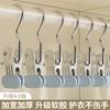 Pinza Ancha de Tres Púas con Gancho Pinza Multifuncional Pinza para Sombrero Pantalones Pinza Doméstica sin Rastro Pinza a Prueba de Viento para Secar Ropa