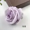 Cabeza de camelia rizada de simulación DIY capullo de rosa pequeño individual paquete de materiales para tocado horquilla pared de flores accesorios