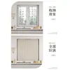 Cortinas plegables para cocina y baño, Cortinas para ventana sin taladro, Cortinas especiales anti-humo y protectoras del sol, Impermeables para baño
