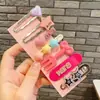 Pinzas para el Cabello de Niña, Set de 14 Piezas Que No Dañan el Cabello, Pinzas de Dibujos Animados para Flequillo de Niñas, Pinzas para el Cabello Suelto de Niñas, Diseño Coreano de Alta Gama