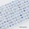Dongzhou Pêssego Coração Arte de Unha Diamante Ponta Inferior Diamante de Vidro Brincos Colar Acessórios de Joia Explosão de Amor Diamante de Unha Atacado